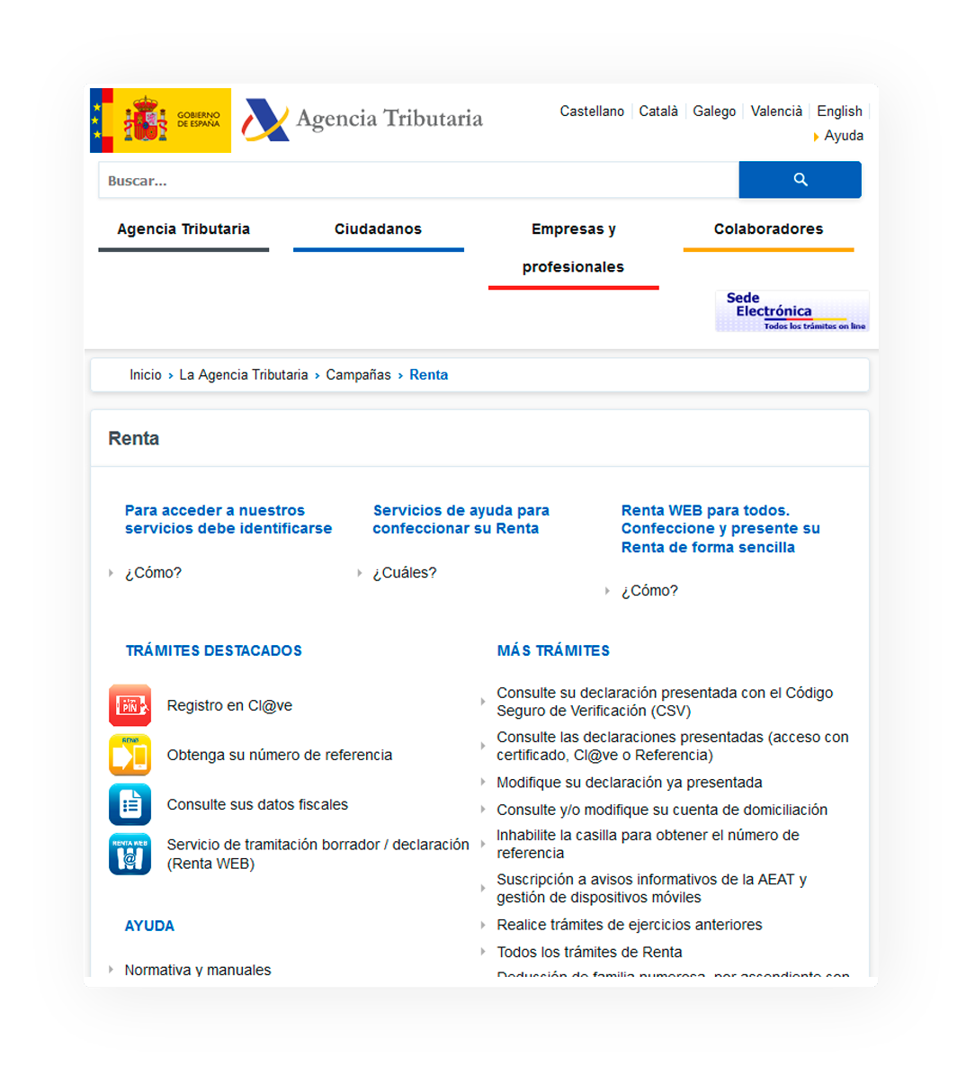 Servicio de Declaración de la Renta 2025 - Confección y presentación